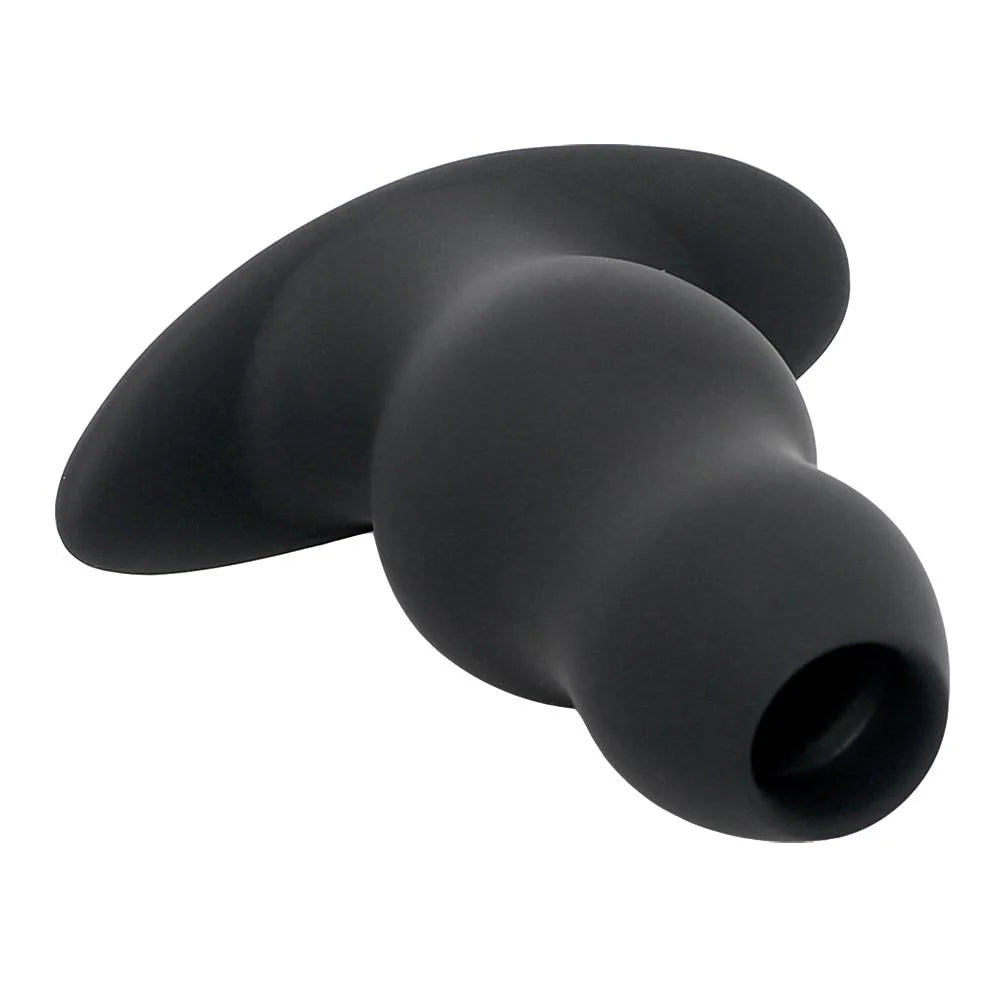 Hollow Anal Speculum Silicone Butt Plug 