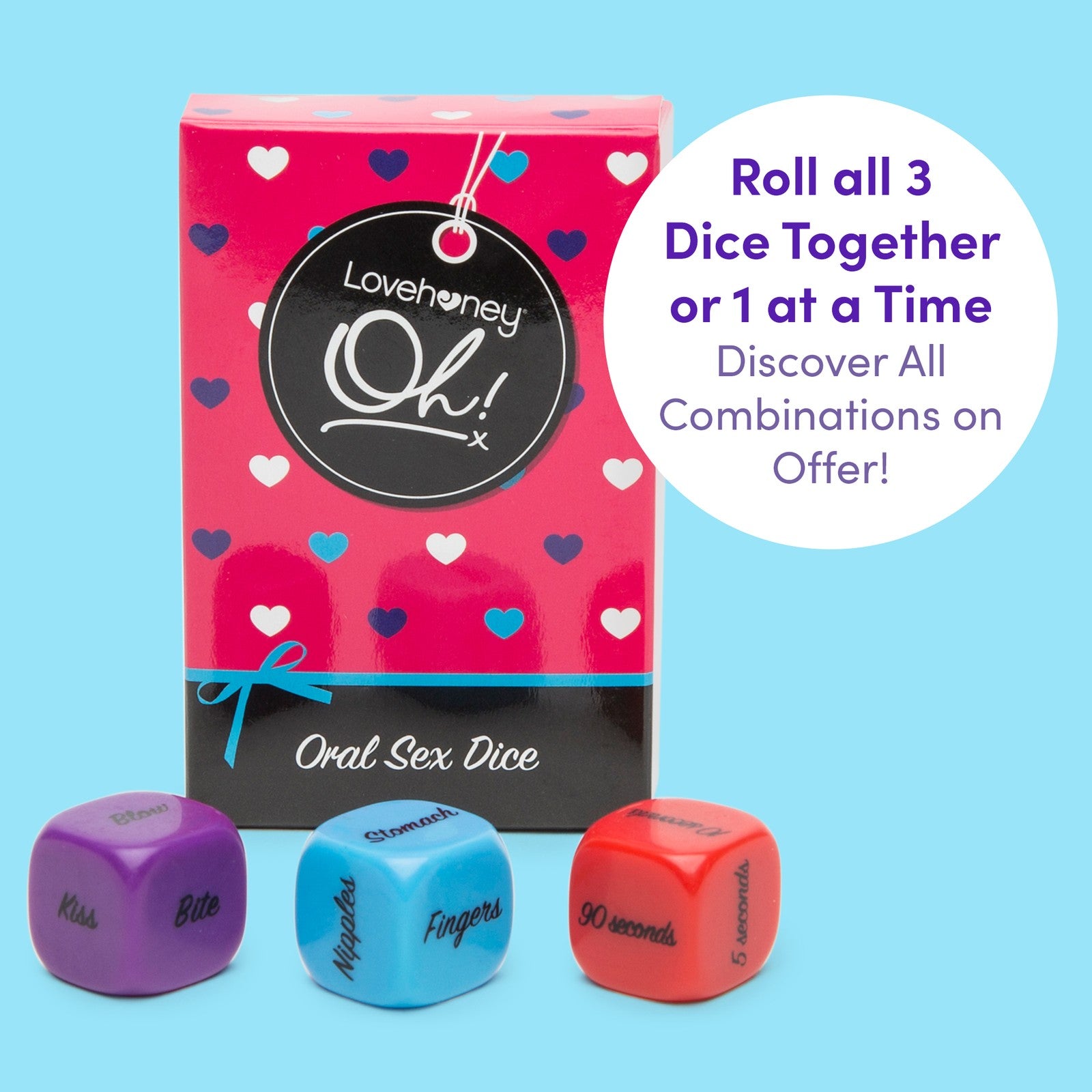 Lovehoney Oral Sex Dice Game 
